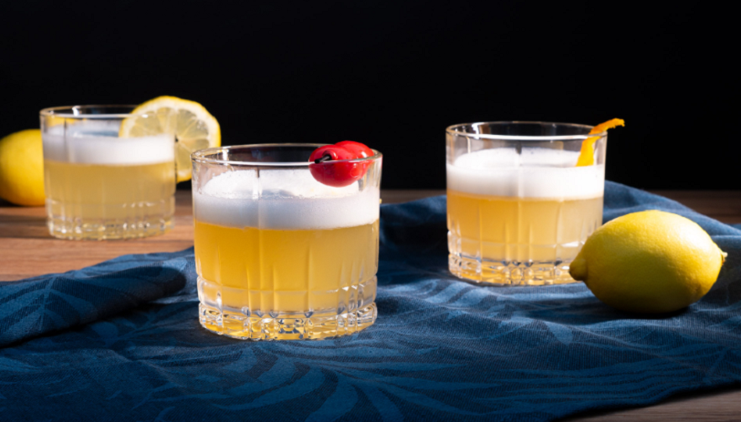 Whiskey Sour Alcohol Drinks